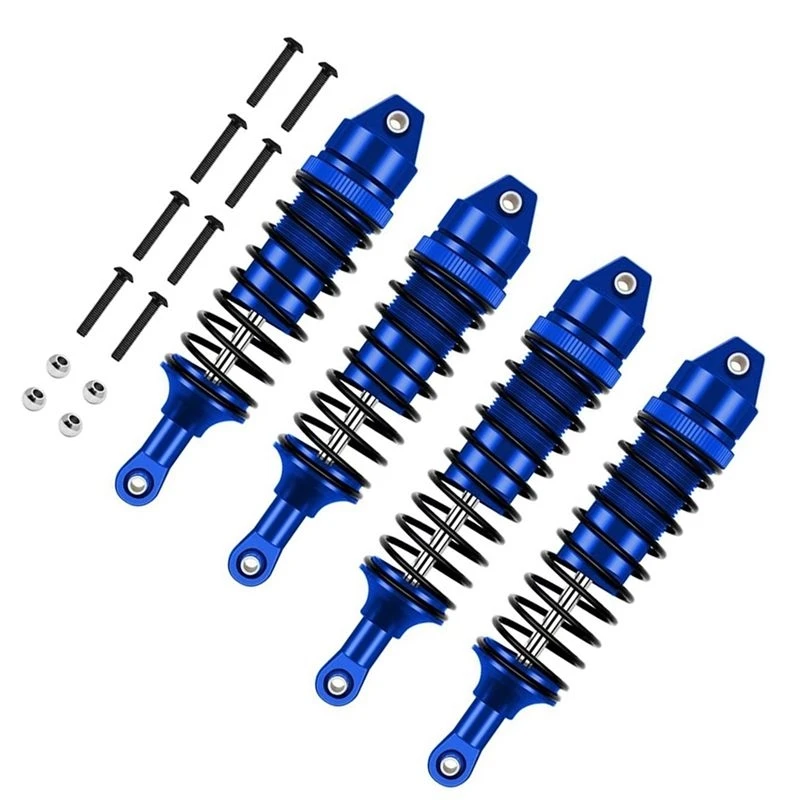 ABTJ-4X Metal Front And Rear Shock Absorber For Traxxas Slash 4X4 VXL 2WD Rustler Stampede Hoss 1/10 RC Car Upgrades Parts,2