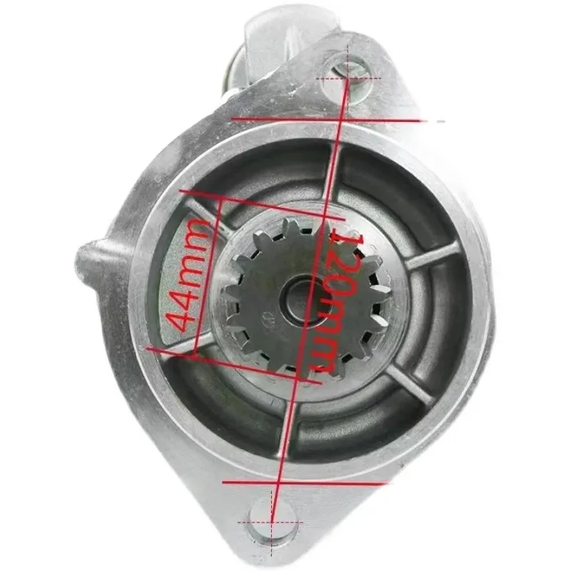 12V 1.4kW Starter Motor S114-483A 171008-77010 for Yanmar 3JH25A 3JH30A Marine Engine