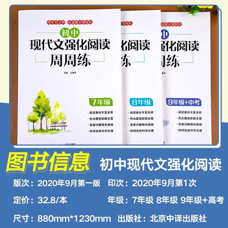Special Training Book for Reading and Understanding Modern Chinese in Junior High School
