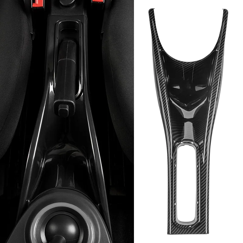 Car Armrest Storage Box Center Console Handbrake Panel Organizer Holder for Smart 453 Fortwo Forfour Stowing Tidying Accessories