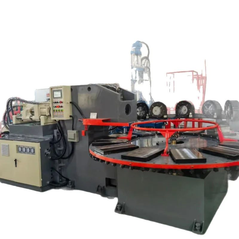 Production line Automatic disc type monochrome PVC sports shoe sole injection molding machine