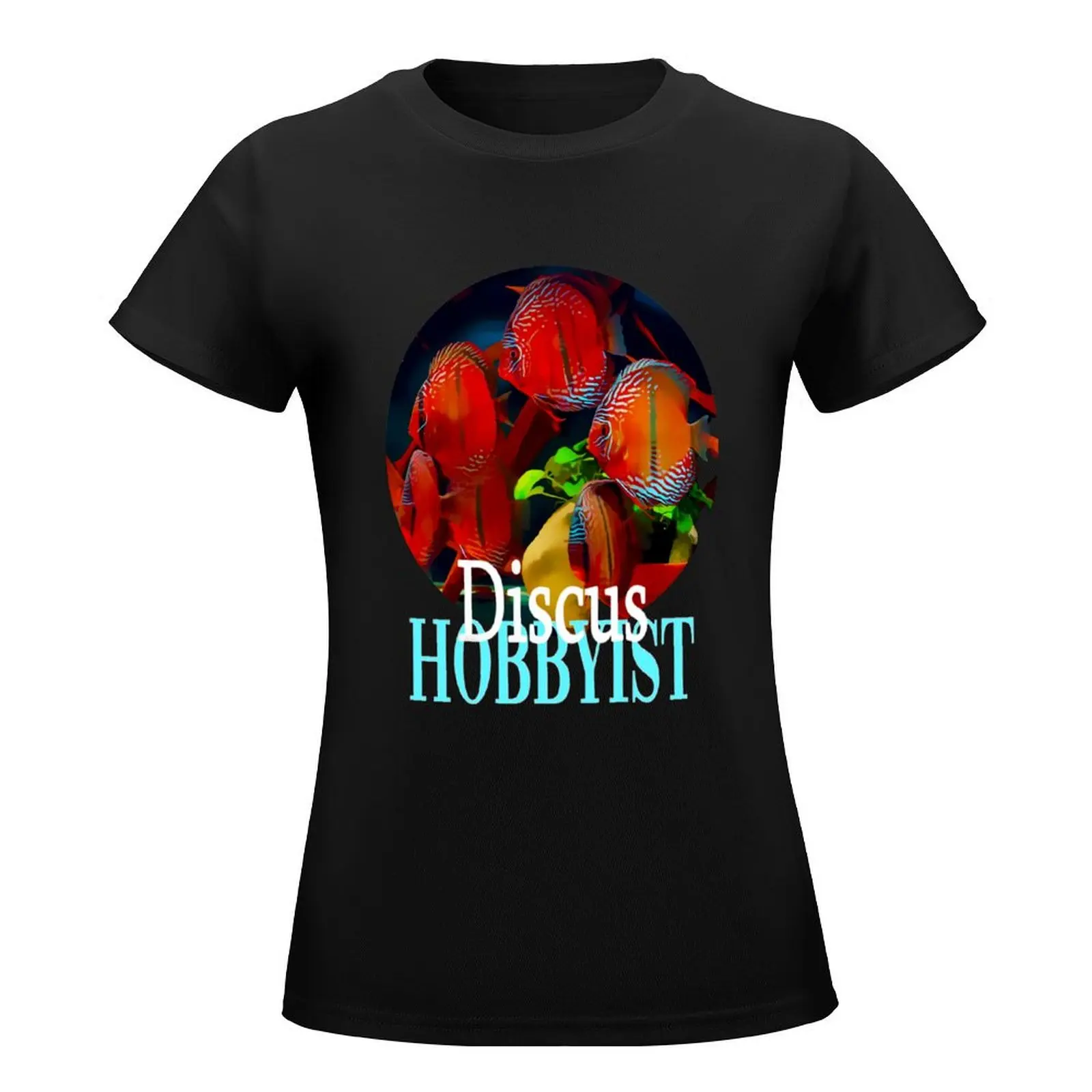 Discus Hobbyist T-Shirt aesthetic clothes cute tops fashion woman blouse 2024