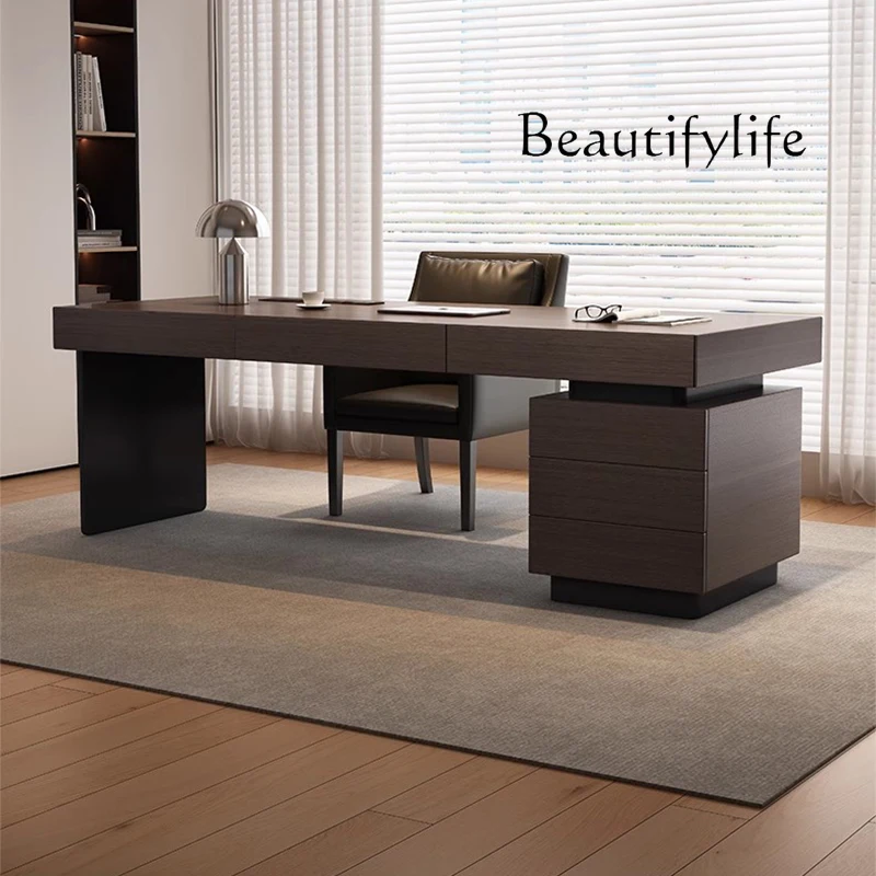 

Long Luxury Office Desk Modern Computer Gaming Standing Office Desk Bedroom Decoration Conference Meuble Bureau Home Furniture