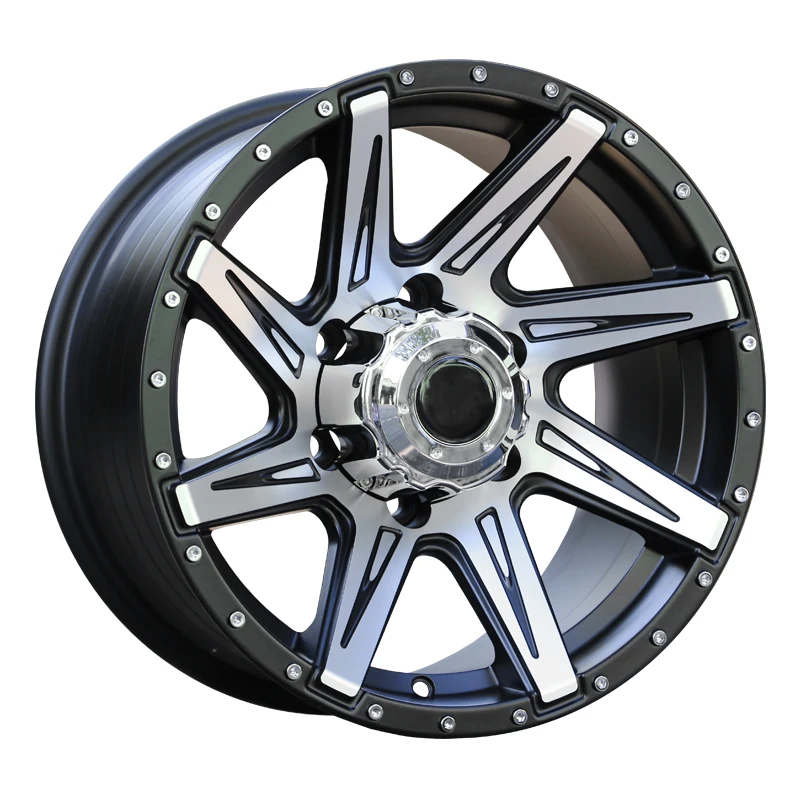 【Hot】Best Selling Factory Price New Luxury 20 Inch 40mm 100mm Mesh Design Ten Year Warranty Alloy Car Wheels 4X4 Rims