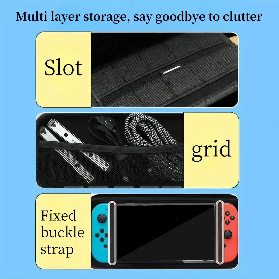 التبديل 2 OLED وحدة التحكم برو تحكم السفر حقيبة التخزين حالة التبديل 2 المحمولة واقية للتبديل 2 الملحقات
