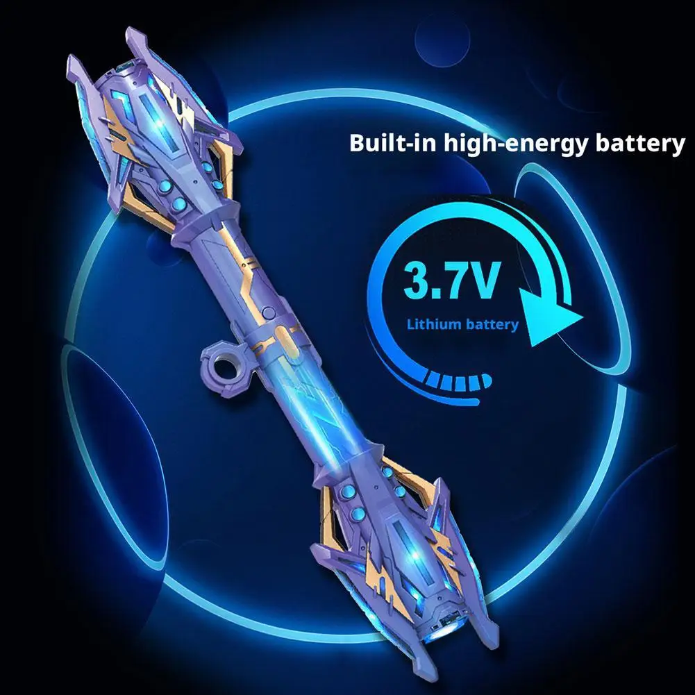 سيف الليزر الجديد القابل للسحب للأطفال، لعبة سيف رائعة للأولاد، سيف مضيء، عصا ضوء وامضة