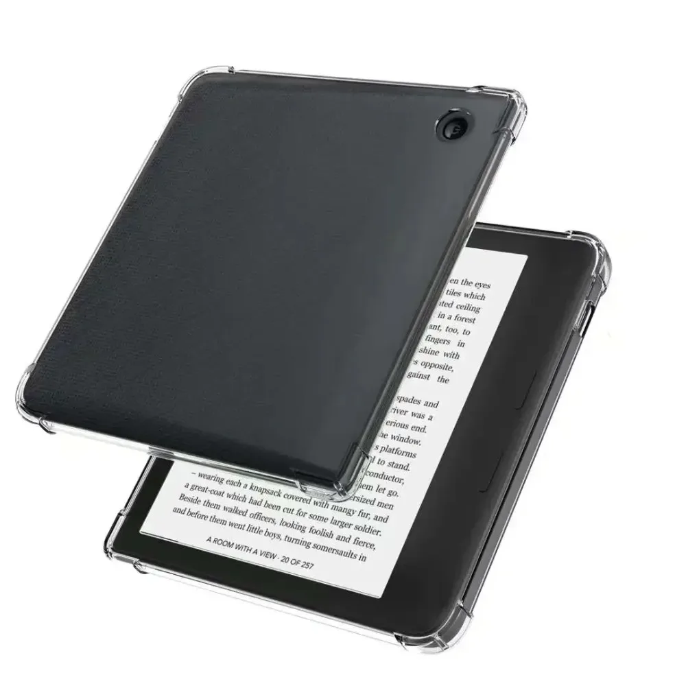 Case For Kobo Libra 2 (2021) For Kobo Libra Colour (2024), Clear TPU 7“ Case EBook Shockproof Protector Coque Slim Back Cover