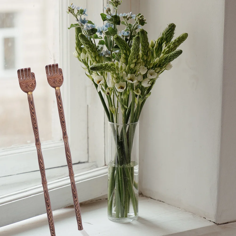 3 قطعة هرش الجسم خشبية الظهر هرش مقبض طويل حكة الإغاثة الإجهاد الاسترخاء الظهر مدلك خدش عصا تدليك