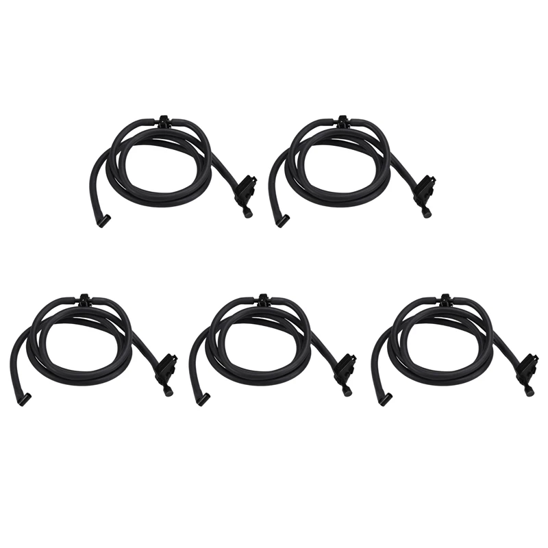 5X A1698600492 Windshield Windscreen Washer Nozzle Jet Hose For Mercedes-Benz A W169 2004-12 B W245 2005-11 No Heated