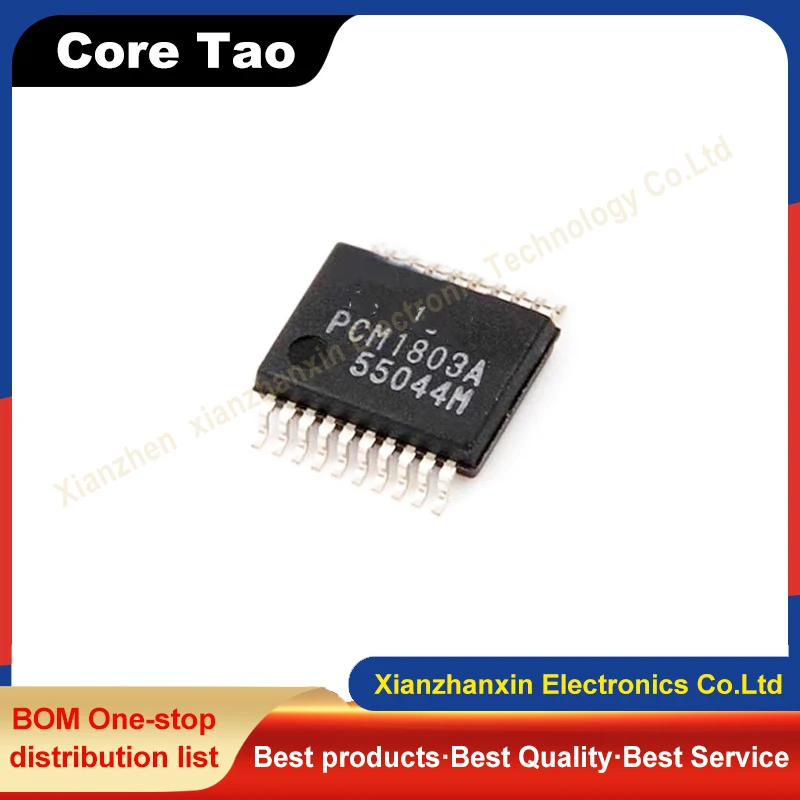 1~5pcs/lot PCM1803ADBR PCM1803ADB PCM1803 SSOP20 Audio digital converter chip in stock