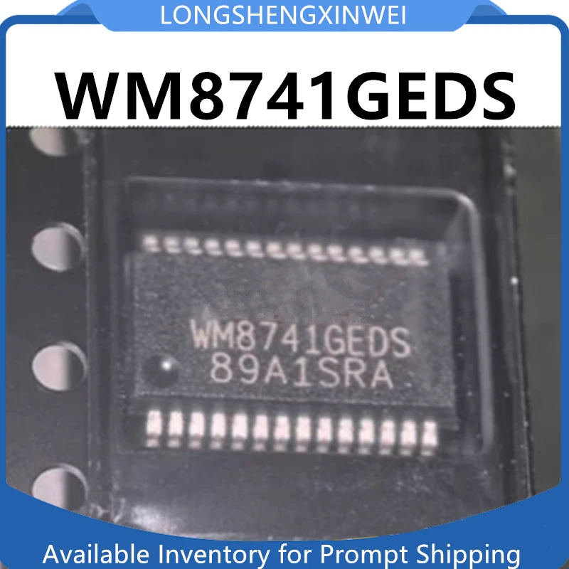 

1PCS New WM8741GEDS WM8741 Original SMT SSOP28 Audio Processing Chip in Stock