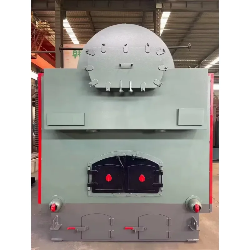 i DZH Series Water Tube Horizontal Hand Fired Grate Biomass Industrial Steam Boiler with Full Accessory