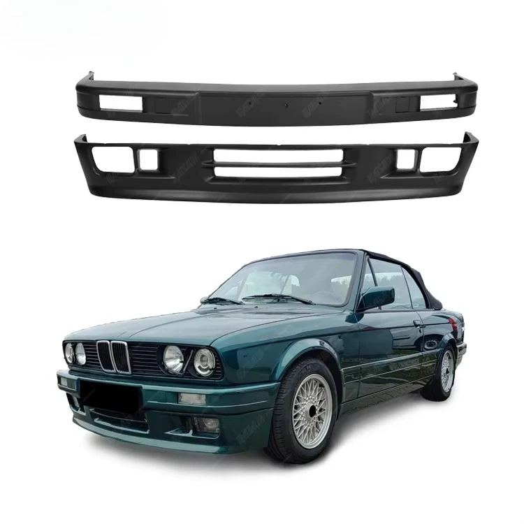 

3 Series E30 Upgraded MT Style Polypropylene Material Front Bumper Car Bumper Body Kit E30 Body Kit
