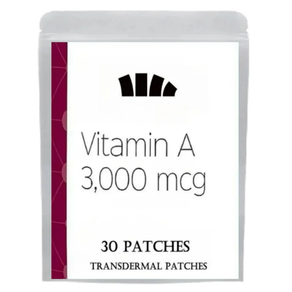 

Vitamin A 3,000 Mcg Premium Formula Transdermal Patches, Contains Biotin & Folic Acid, Maximum Strength Rapid Sbsorption