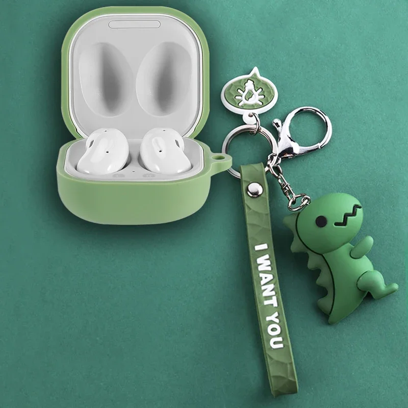 Cartoon Earphone Cover for Samsung Galaxy Buds Live Case Anti-shock Silicone Case for Galaxy Buds Live 2020 Headphone Box