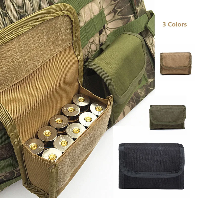 10 Gitter Munition beutel taktische Hüft tasche 10 Runden Schuss Taschen Outdoor-Schießen multifunktion ale Mini edc mag molle Nylon tasche