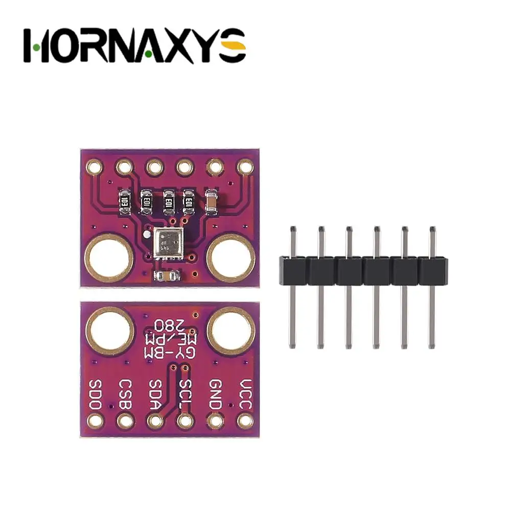 1-10PCS BME280 BMP280-3.3V 5V Digital Module Barometric Pressure Altitude Sensor Module Atmospheric Board I2C For Arduino