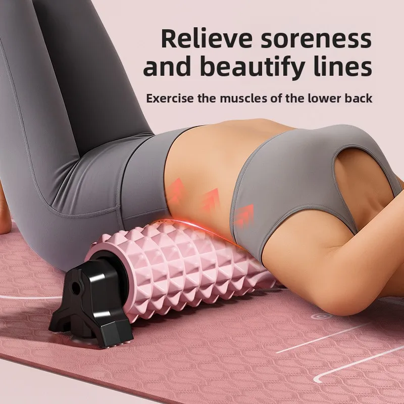 New yoga column, suction cup foam shaft, eva, massage fitness, exercise relaxation deep decompression, wall-mounted foam shaft