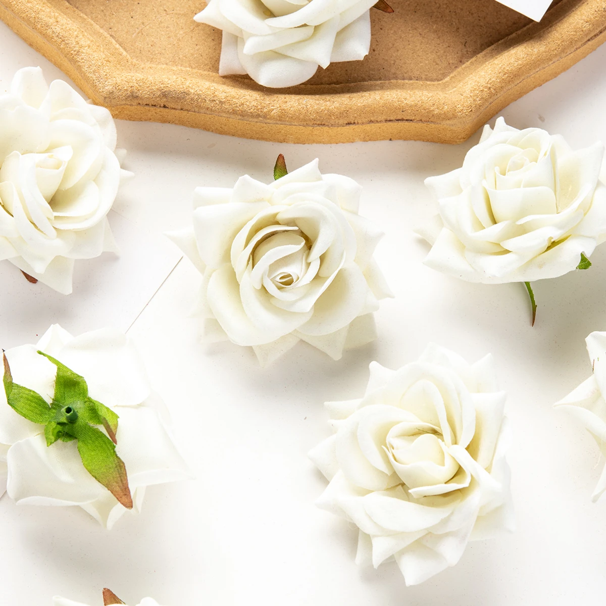 10/30PCS Seide Rote Rosen Braut Zubehör Ausverkauf Künstliche Blumen Hause Zimmer Hochzeit Dekoration Hof Diy Geschenk box Sammelalbum