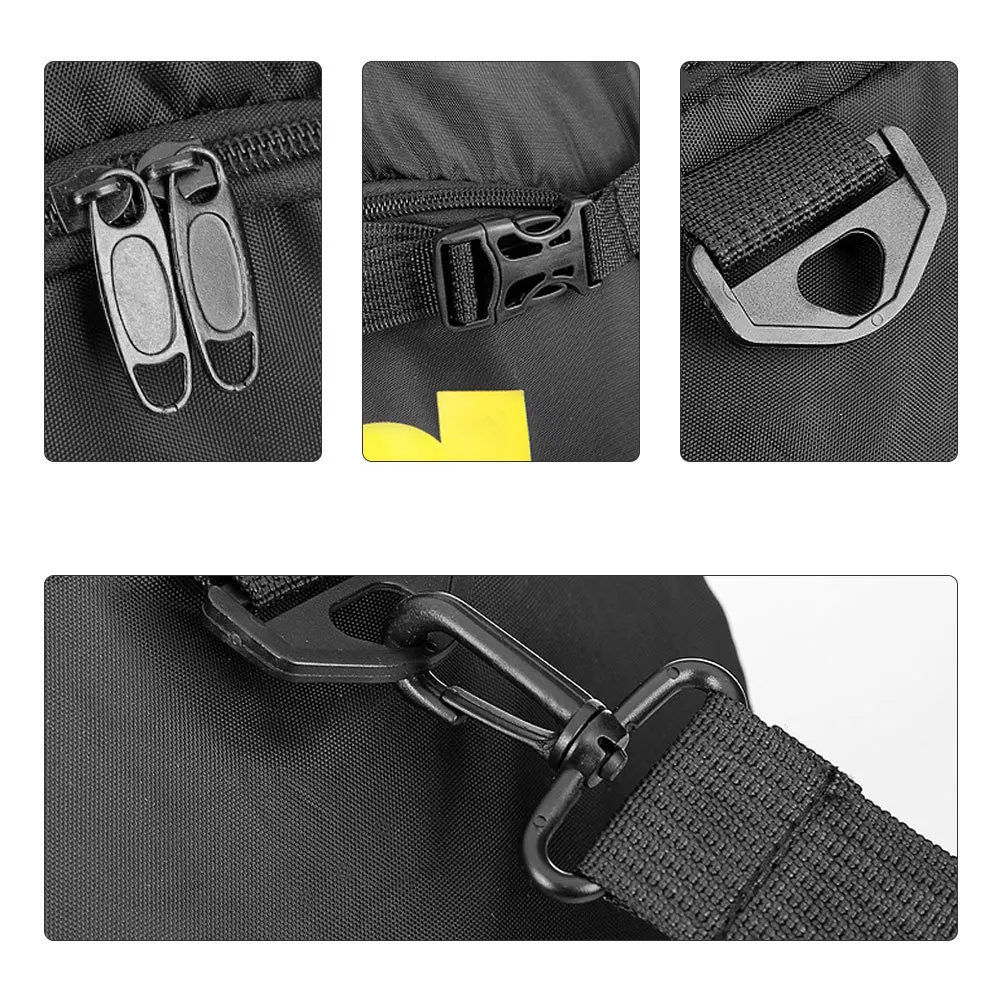 

1Pcs Sport Gym Bag Waterproof Portable Yoga Training Duffel for Travel Short Trip Men Women Black with