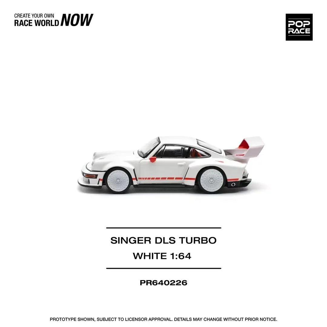 Poprace 1:64 Singer DLS Turbo alloy car model
