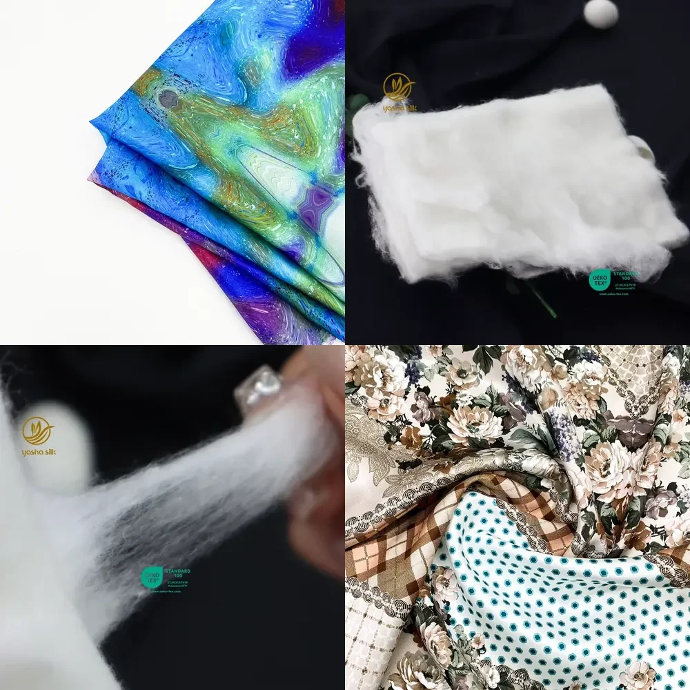 

【CHIMU HOME】6A Grade 100% Mulberry Silk Skin-friendly Custom Color Home Silk Supplies
