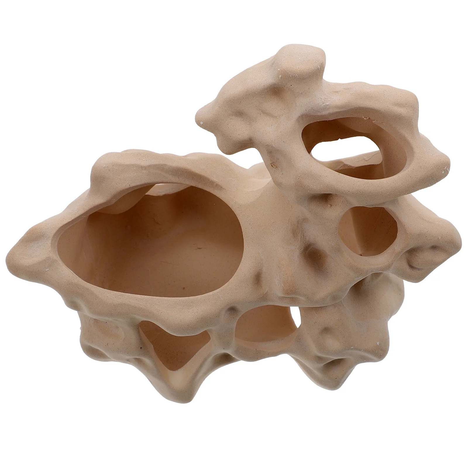 

Ceramic Fish Tank Cave Aquarium Stone Decoration Realistic Vivid Flavor Fade Resistant Safe Environmentally Friendly