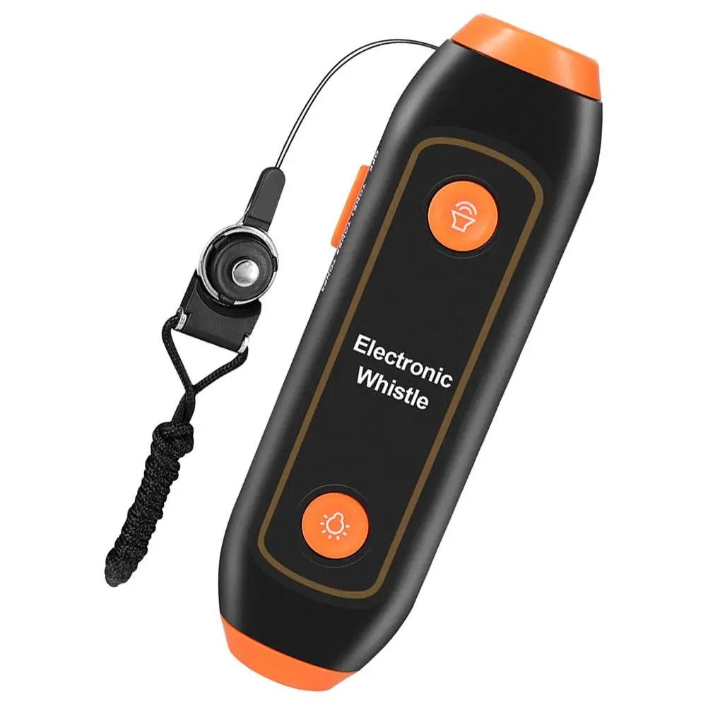 

Electronic Whistle Referee Whistles for Adults Electric Teacher Volleyball Camping Products Handheld Training Orange Soccer