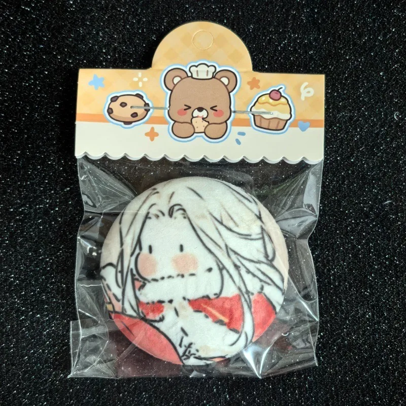 Game Zuo Ci Yuan Ji Fu Rong Sun Ce Liu Bian Character Q-version New Year Plush Bar Brooch Badge Accessories