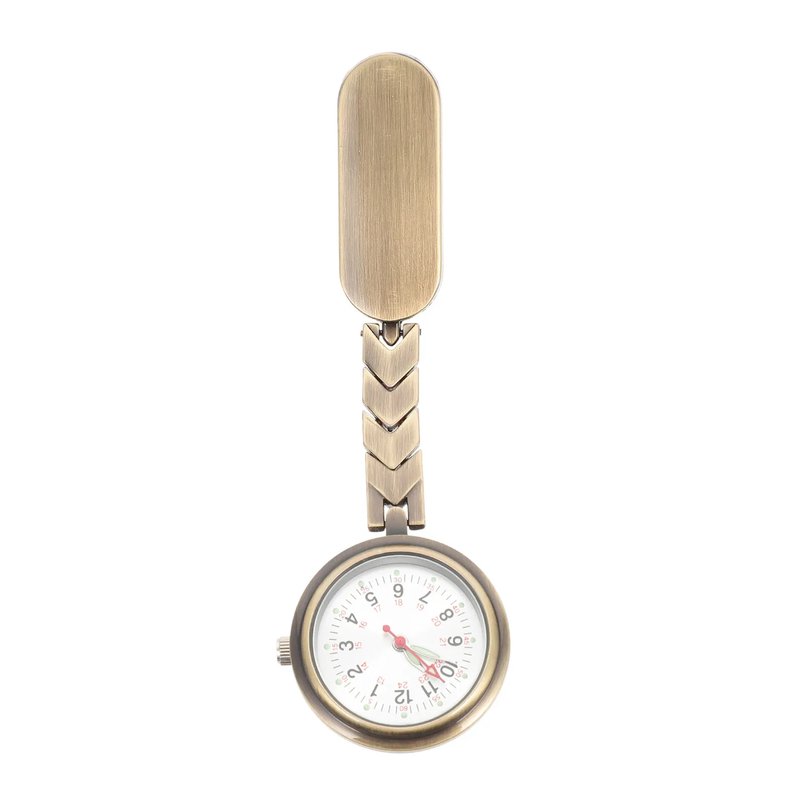 

1Pcs Clip-on Nurse Pocket Watch for Women Nursing Students Fine Craftsmanship Easy to Use Long Service Life Fashion Nurses Watch