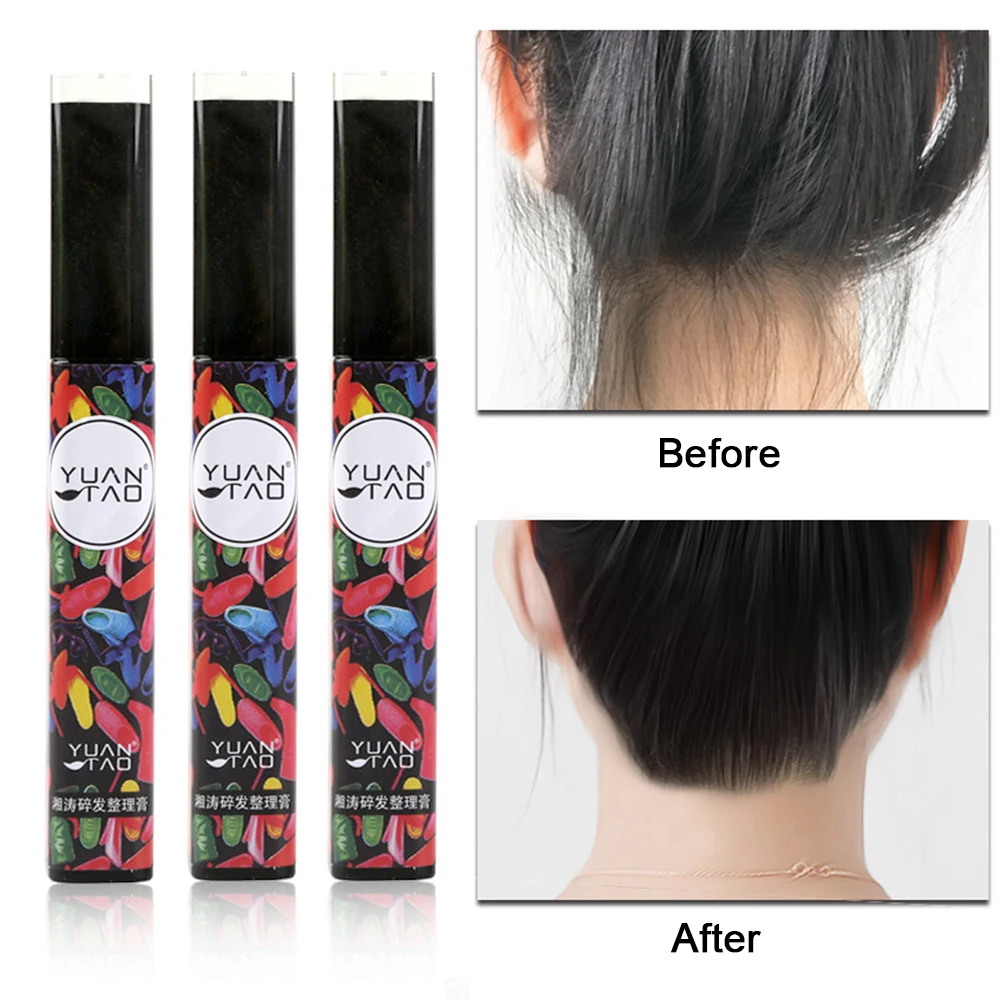 

30g Hot Broken Hair Finishing Cream Anti-hairy Cream Not Greasy Fluffy Shaping Hair Shaping Stick Female Hair Wax Styling Tool