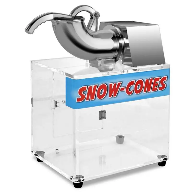 Professional Semi-automatic 200W Electric Ice Crusher Snow Ice crushers Shavers for Household