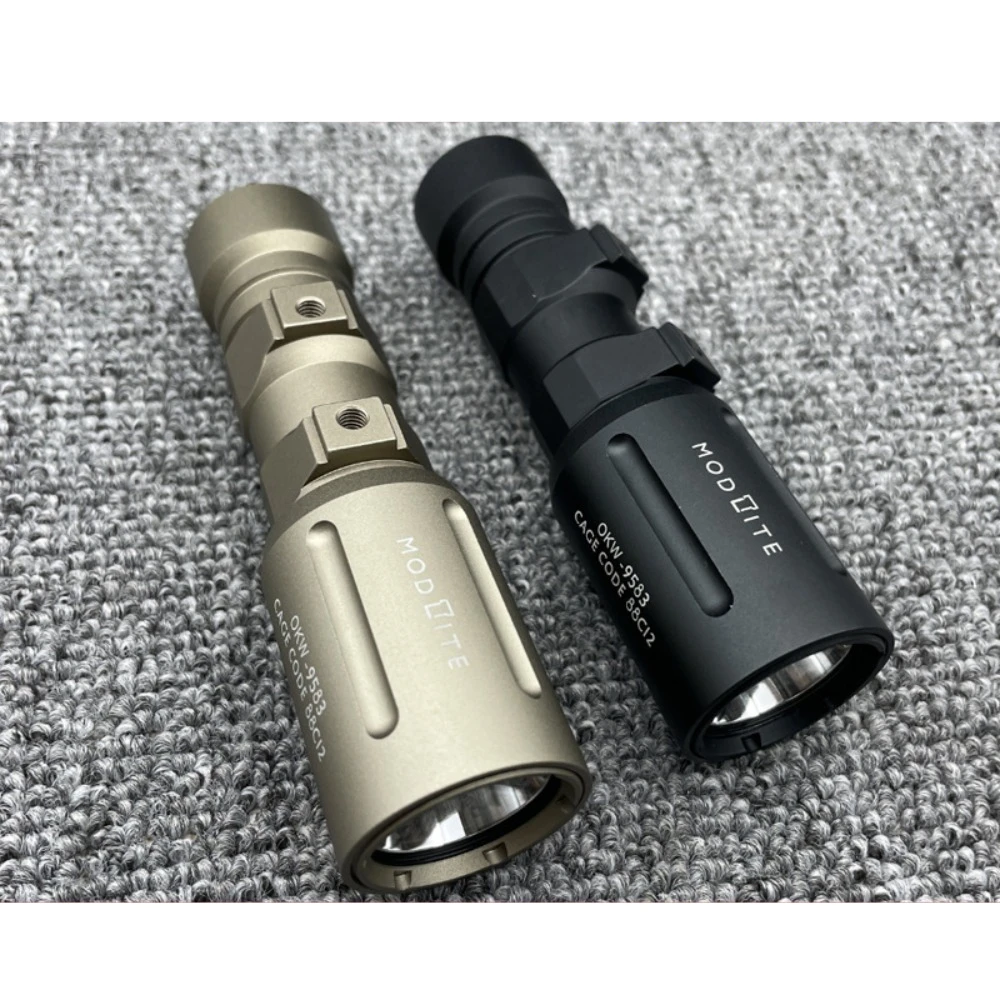 Короткий фонарик Modlite OKW, мощный фонарик OKW, наружное освещение, светодиодная основа с цветком вишни