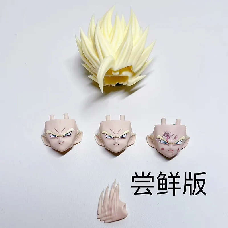 Nueva Figura de Acción de Son Gohan de Dragon Ball Super de Hm&Air, Escultura de Cabeza Ssj2, Accesorios, Figura de Anime Coleccionable, Regalos y Juguetes