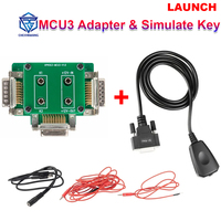 LAUNCH X431 MCU3 Adapter with Simulate Key Immobillzer Key Programmer for X431 X-PROG3 for IMMO Elite Anti-theft Adapter