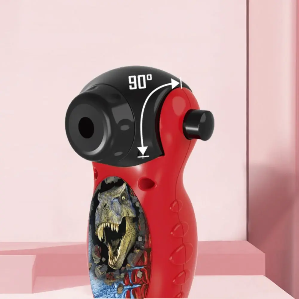 

Plastic Projector Lamp Educational Toy Handheld 24 Patterns Animal Pattern Torch Projector Cartoon Puzzle