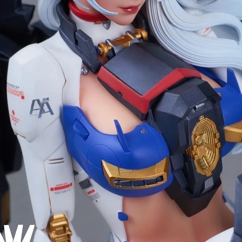 Anime gundam mecha menina 3.0 figura de ação modelo meninos brinquedos colecionáveis estatueta ornamento amigo presente pvc 36cm