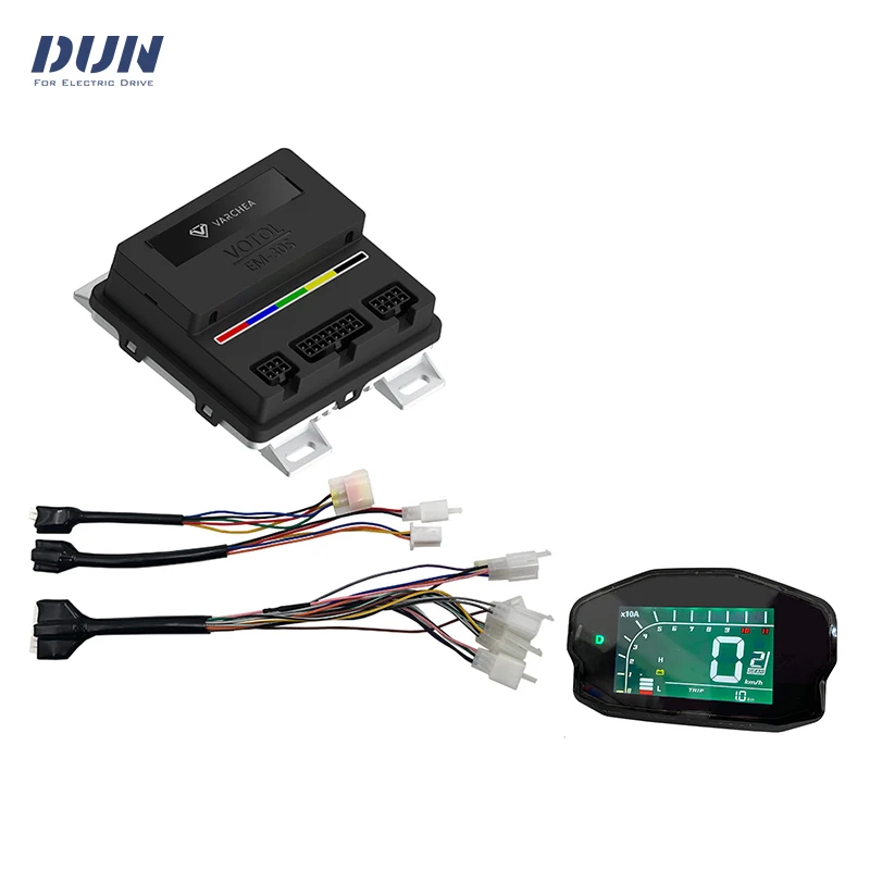 

EM30S 35A 350W-1KW Smart BLDC Sine Wave Controller with DKD Display For Mid-drive Wheel Hub Motor