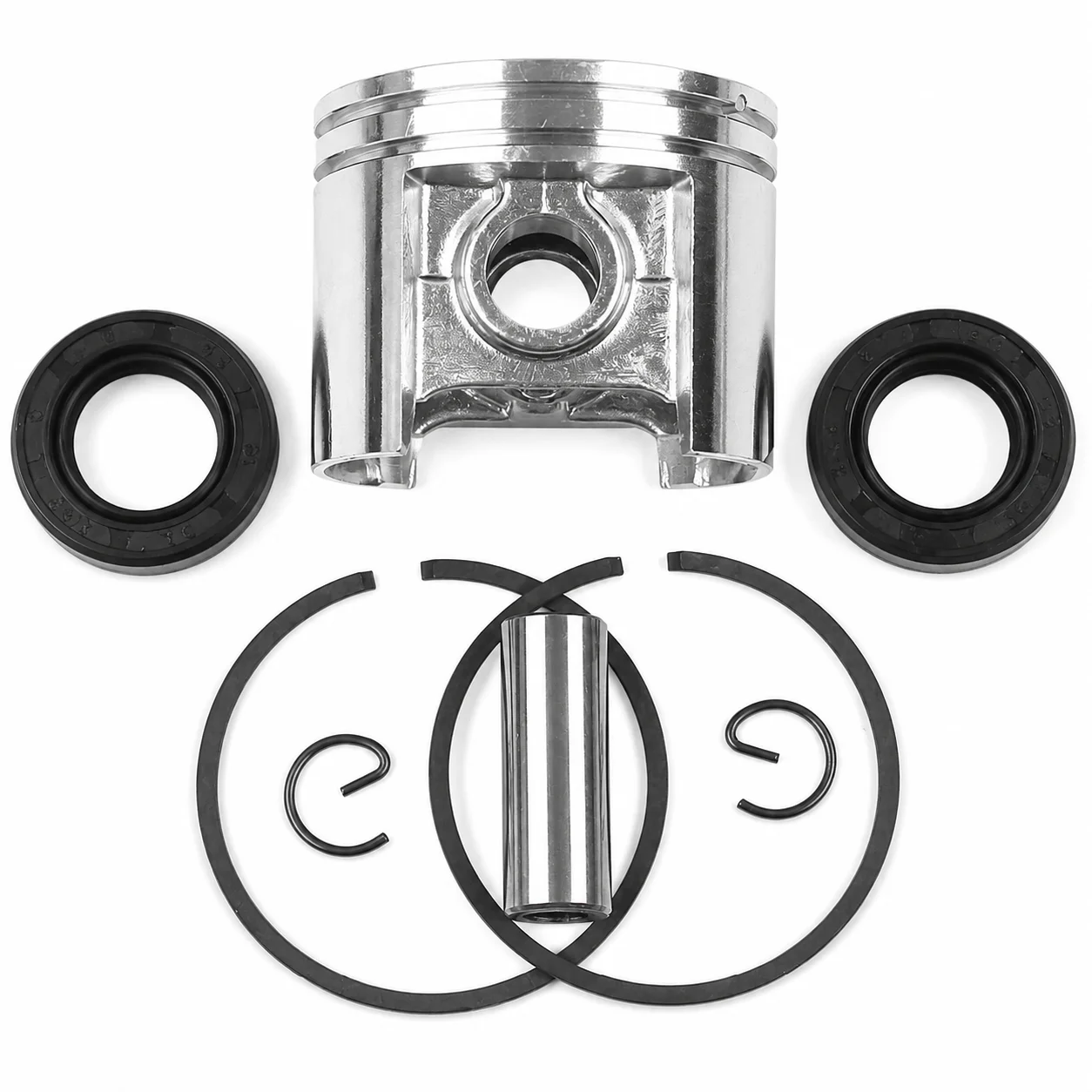 42.5mm Cylinder Piston Kit 10mm Pin Rings Circlip Oil Seals For STIHL 025 MS250 MS 250 Chainsaw Parts 11230302000 9638 003 1581