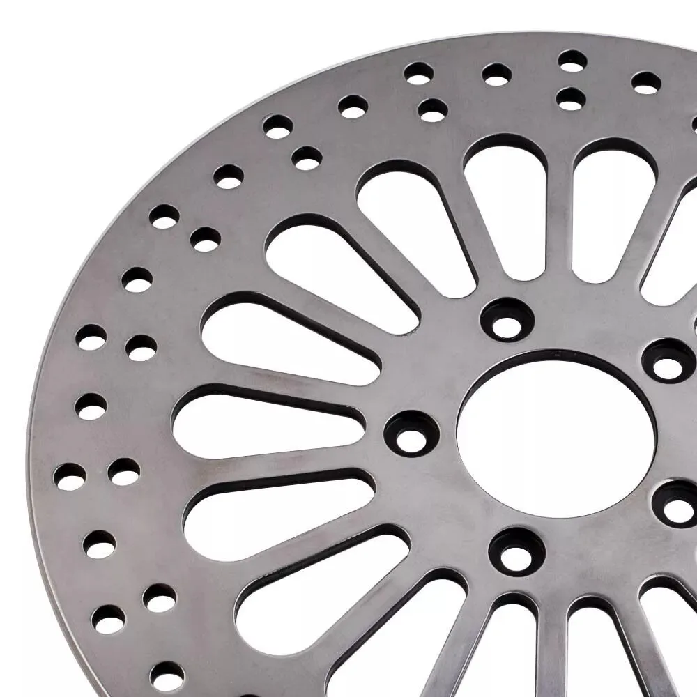 

Motorcycle accessories Polished 11.5" Front Disc Brake Rotor New Fit For Harley Touring 1984-2013