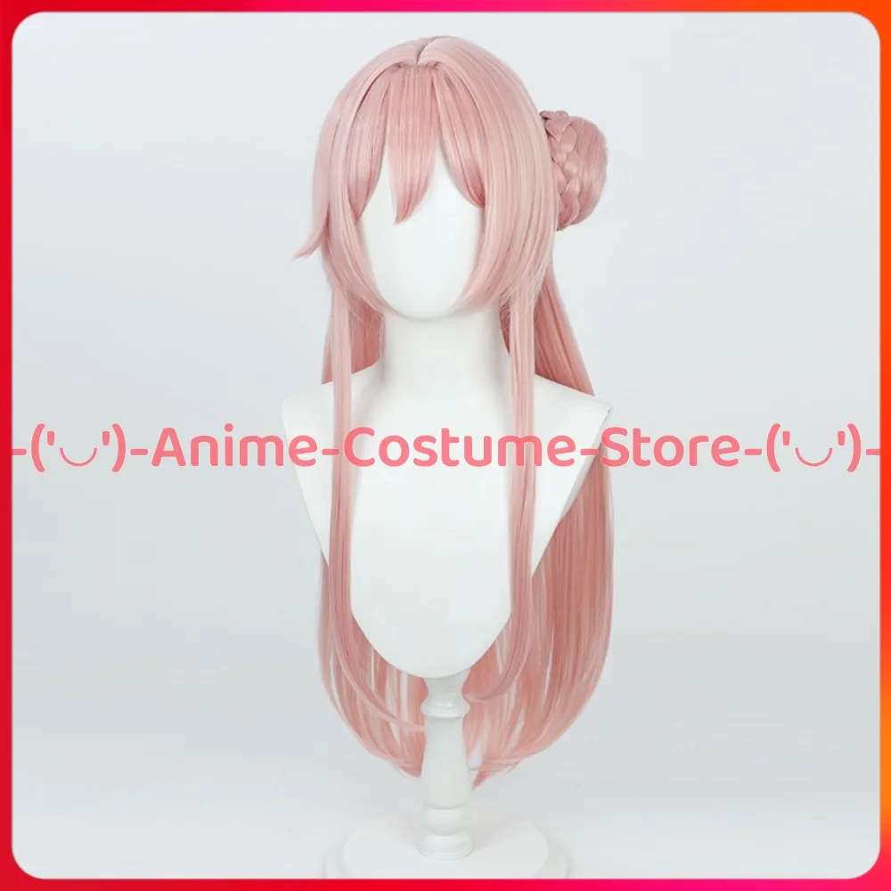 الأزرق الأرشيف مومي ميموري شعر مستعار تأثيري أنيمي لعبة شخصية هالوين كرنفال حفلة زي الباروكات مقاومة للحرارة الشعر الاصطناعية