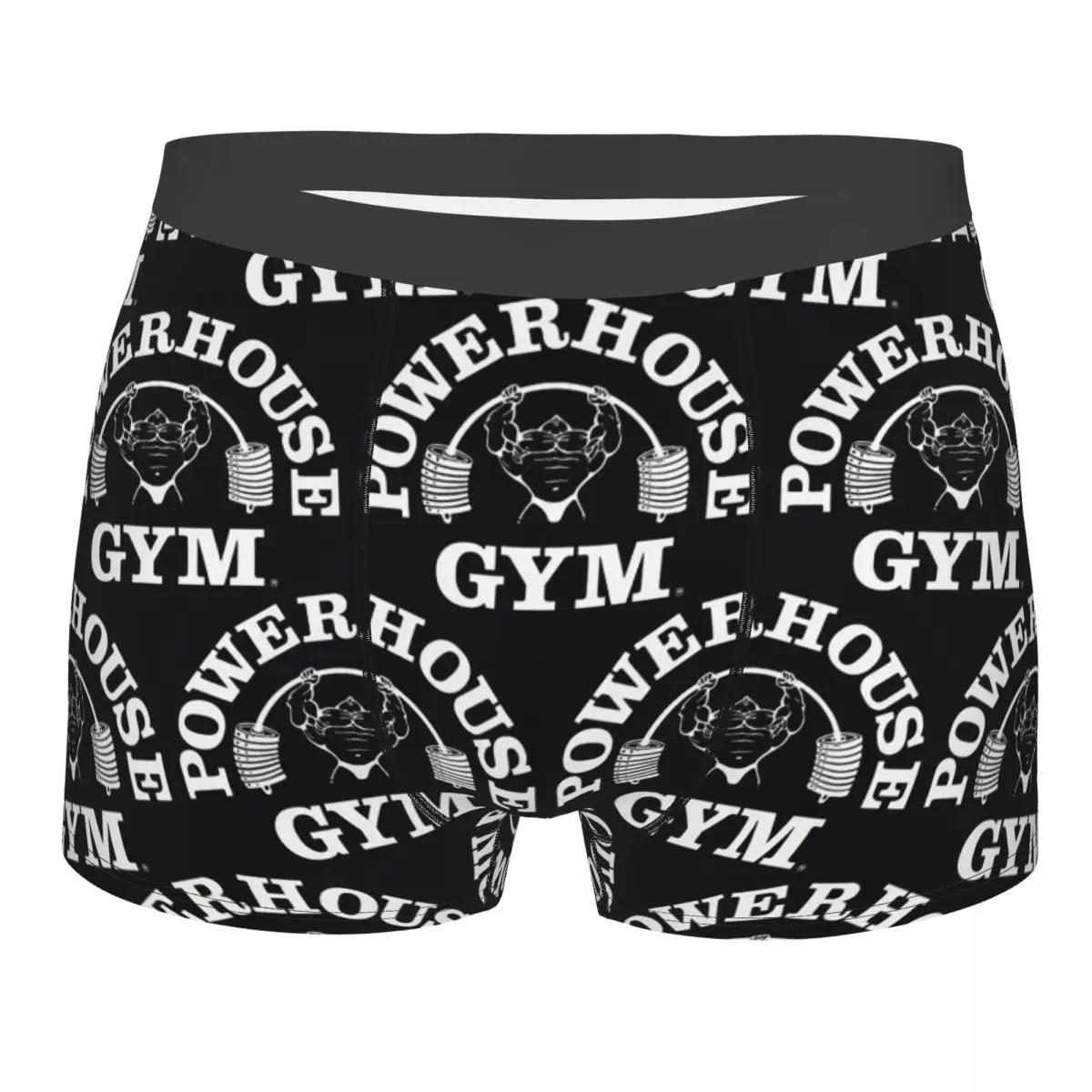 Boxer Underpants Shorts Powerhouse Gym Fitness Building Muscle Panties Men Comfortable Underwear for Homme Man Boyfriend Gift