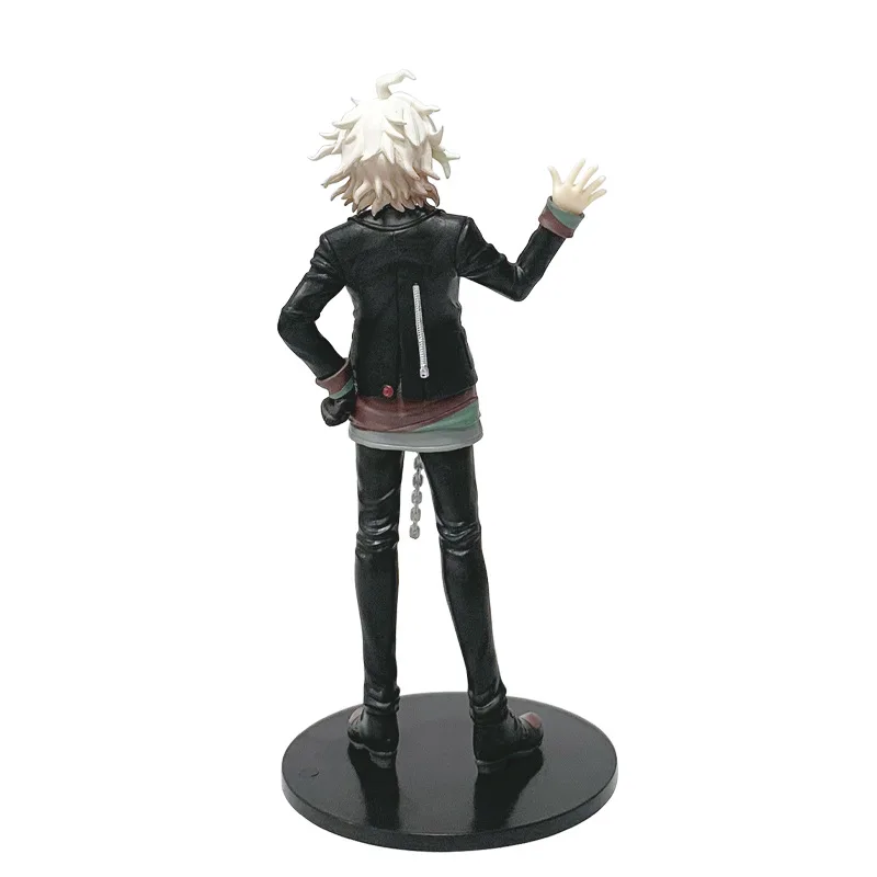 20CM Anime Danganronpa Nagito Komaeda Figure PVC figurine modèle jouets Figure Collection poupée cadeau déclencheur heureux Havoc jouet
