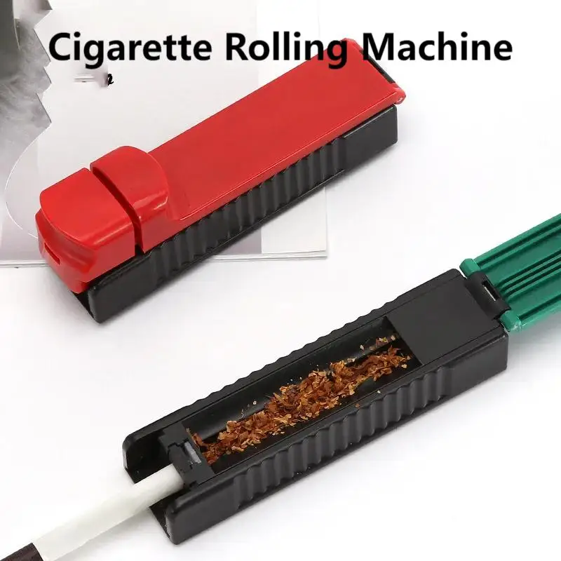 

Manual Cigarette Rolling Machine - Single Tube Injector for Perfect & Tight Cigarettes, Easy to Use