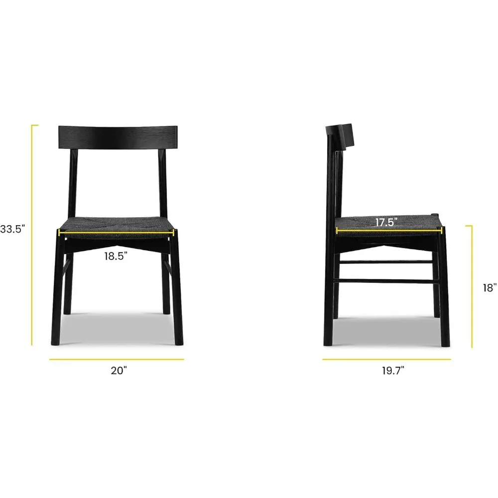 كرسي طعام أنيق مستوحى من اللحاء مع مادة بولي لتجربة طعام منزلية أنيقة