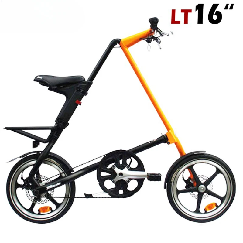 Casual fashion travel ultra-portable aluminum alloy mini folding bicycle bicycle