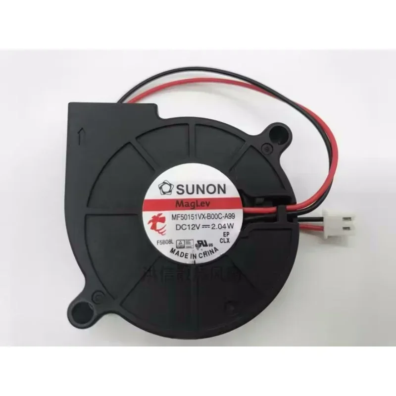 Original Cooler Fan For SUNON MF50151VX-B00C-A99 12V 2.04W Blower Fan 5015