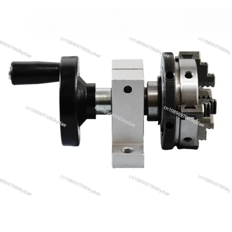 Hand Rotary Chuck Center Height 35mm Bearing Steel with A Slight Damping Sense of Smooth Forward and Reverse Rotation