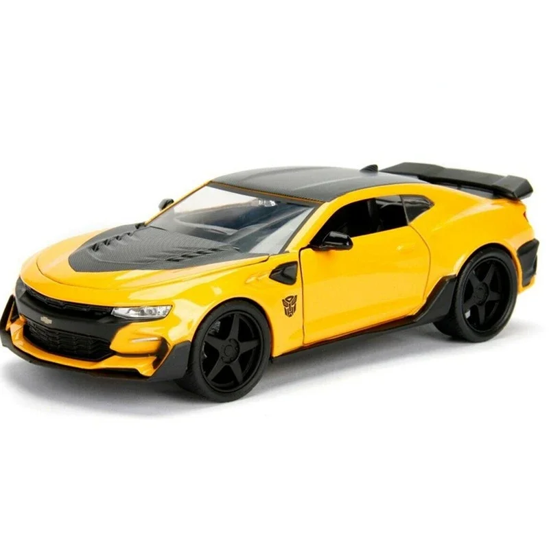 1:24 2016 Chevy Camaro BUMBLEBE High Simulation Diecast Metal Chevrolet Alloy Model Car Toys For Kids Gift Collection J327