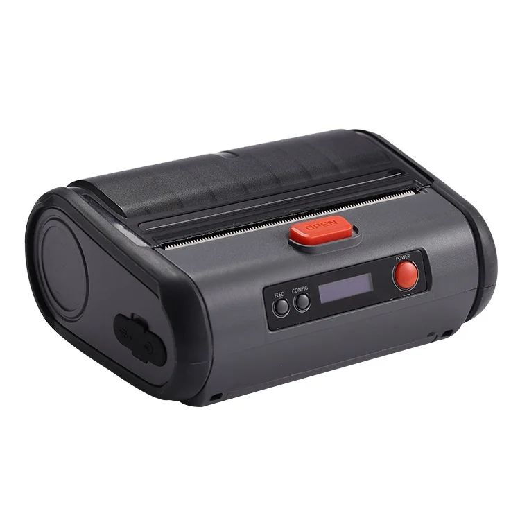 TLF K419 휴대용 열전사 프린터 4.2 다국어 지원 조절 가능한 인쇄 폭 1D 및 2D 기술
